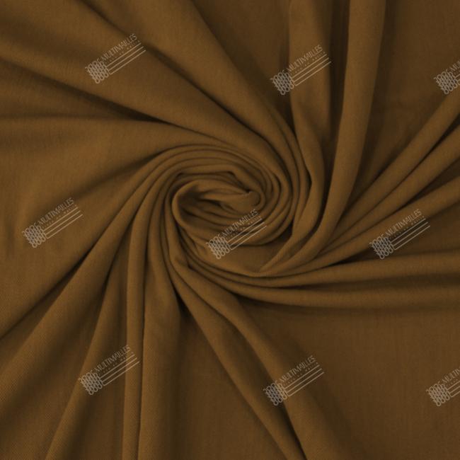 Multimailles | Tissus Piqué Uni - Jaune Moutarde