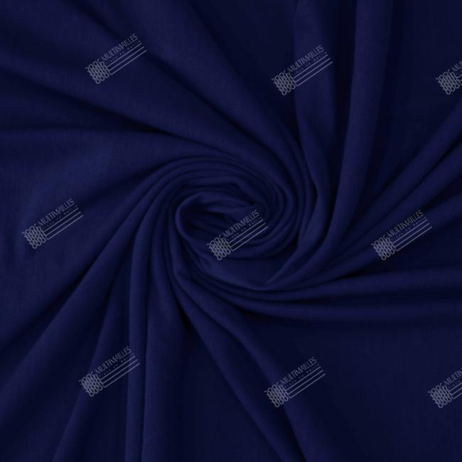 Multimailles | Tissus Piqué Uni - Bleu Marine