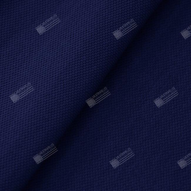 Multimailles | Tissus Piqué Uni - Bleu Marine