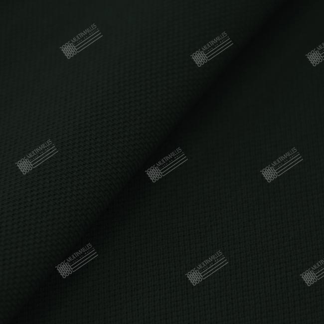 Multimailles | Tissus Piqué Uni - Vert bouteille