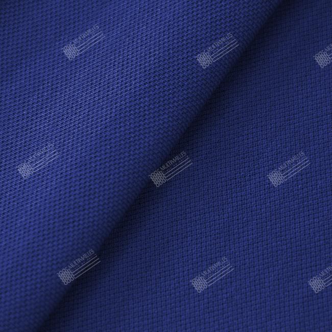 Multimailles | Tissus Piqué Uni - Bleu Roi