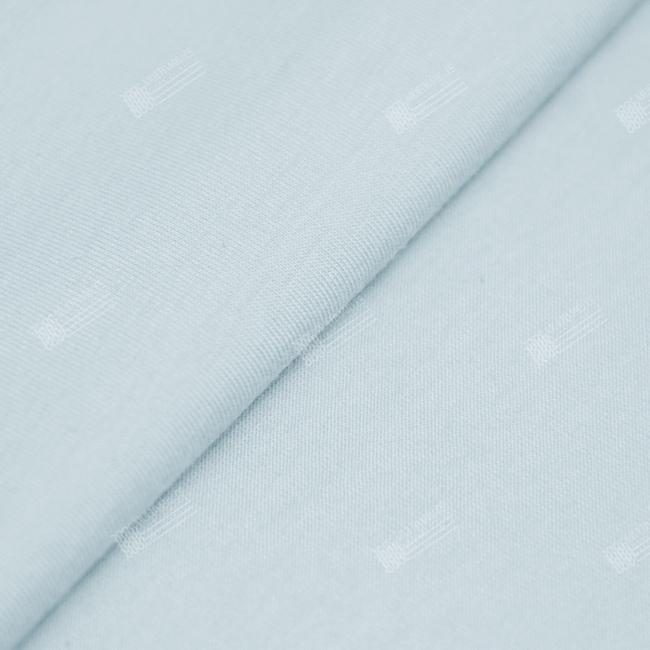 Multimailles | Jersey coton Elasthanne - Bleu Ciel